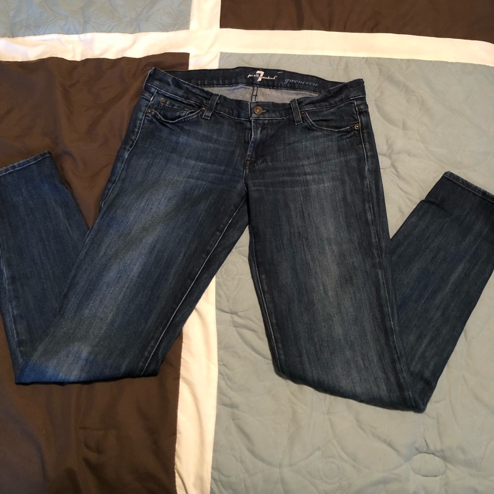 7 For All Mankind “Gwenevere” Skinny Jeans